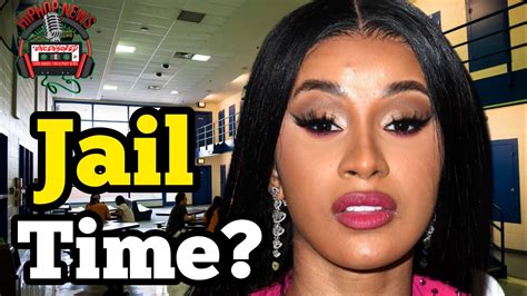 cardi b went to jail